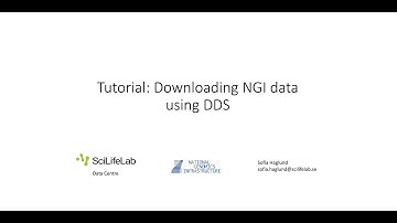 Tutorial: Downloading NGI data using DDS