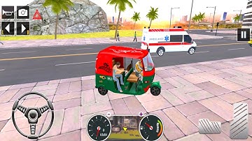 Modern Tuk Tuk Auto Rickshaw Racing Game _ Active Adventures Games_ Android GamePlay #32