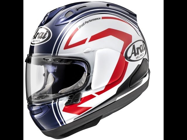 Arai RX-7V Statement White Motorcycle Helmet - TheVisorShop.com