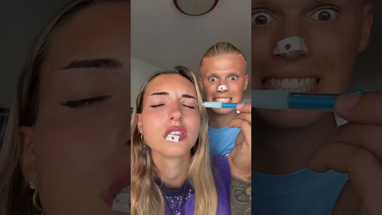 Shakira vs. Haaland: Mechanical Pencil Battle # #funny #haaland #shakira