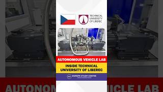 Inside the Autonomous Vehicle Lab at Technical University of Liberec.