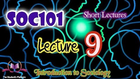 SOC101 | Lecture 9 | Culture | Short Lecture VU Short Lectures | Midterm Final term Preparation