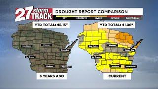 Wisconsin precipitation totals much higher in 2024