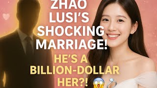 Zhao Lusi’s Fairytale Wedding: Marries a Billion-Dollar Heir at 26 — Fans Can’t Believe It!