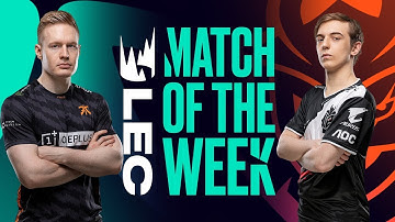 #LEC Match of the Week | G2 vs FNC | SAT August 3rd
