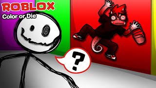Roblox : Color or Die 🎨 ซ่อนตามสี ไม่งั้นคุณตาย !!!
