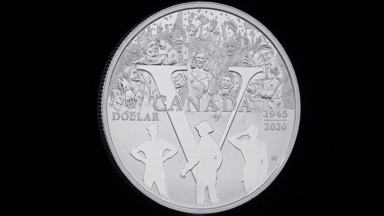 2020 Proof Silver Dollar - 75th Anniversary of V-E Day