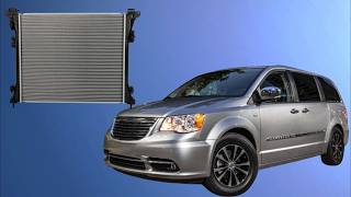 How to replace, change, remove, install radiator on 2008 to 2016 Chrysler Town and Country Minivans How to replace, change, remove, install radiator on 2008 to 2016 Chrysler Town and Country Minivans