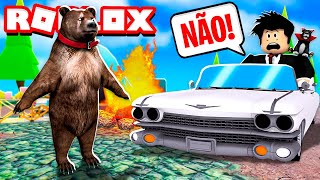 URSO GIGANTE NO ACAMPAMENTO | Roblox - Backpacking