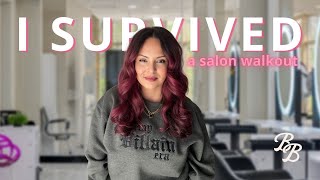 How I Survived a Salon Walkout + tips you can do to protect your salon business #salonowner