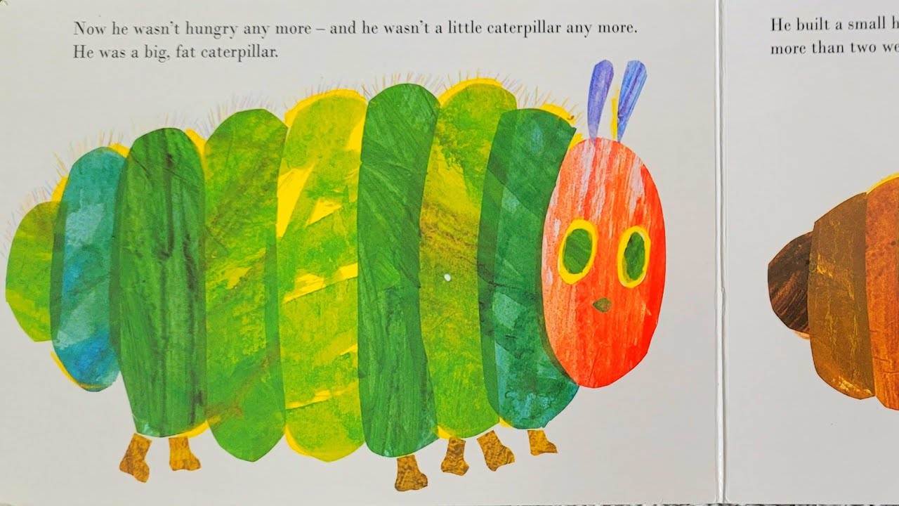 The Very Hungry Caterpillar 🐛 Read Aloud Kids Story Book | Aluna White ...