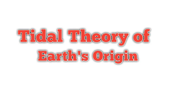 Tidal Hypothesis of Jeans and Jeffreys