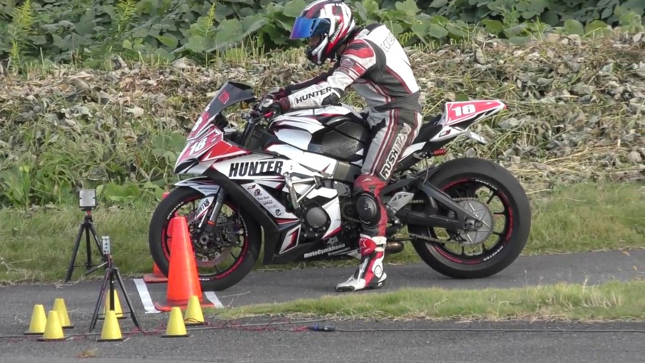 2017 DUNLOP JAPAN MotoGymkhana [A] H2 ZX-10R - YouTube