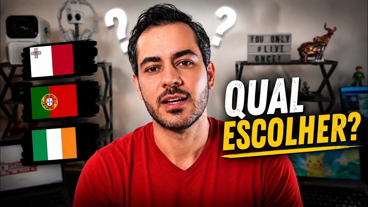 Antes de escolher Malta, Portugal ou Irlanda veja isso