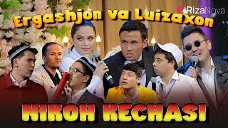 Million jamoasi - Ergashjon va Luizaxon nikoh kechasi