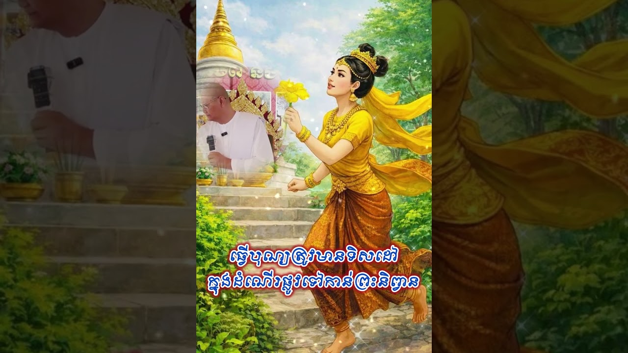 ធ្វើ​បុណ្យ​ត្រូវ​មានទិសដៅក្នុងដំណេីរផ្លូវទៅកាន់ព្រះនិព្វាន