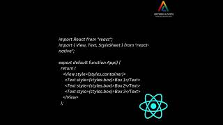 React Native Tutorial- Part 4 #reactnativetutorial #arcoirislogics #coding #ytshorts #learning