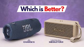 JBL Charge 6 vs Marshall Middleton II – Don’t Buy the Wrong Speaker in 2026!