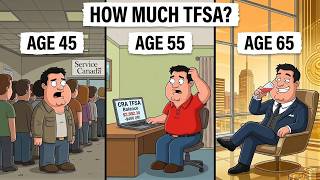 What The Average Canadian Has In Their TFSA At 45, 55 And 65 (And What YOU Should Have)