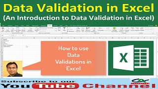 Data validation in Excel | An Introduction to Data Validation in Excel