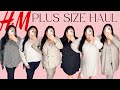 NEW H&M PLUS SIZE TRY ON HAUL 2022 I Autumn/Winter Outfit Inspiration I Fall Plus Size Outfit Ideas