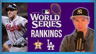 Ranking the last 10 World Series (2015-2024)