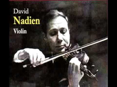 David Nadien plays Bach Chaconne