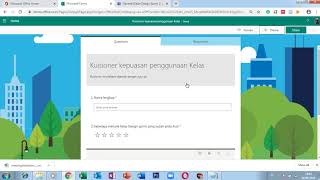 5. Membuat Kuisioner & Kuis dengan Microsoft Forms - Microsoft Office 365