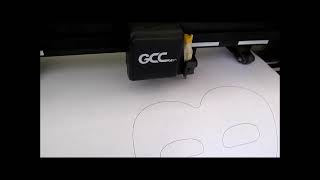 PLOTTER DE RECORTE GCC SABLE 60 - USANDO CANETA AZUL