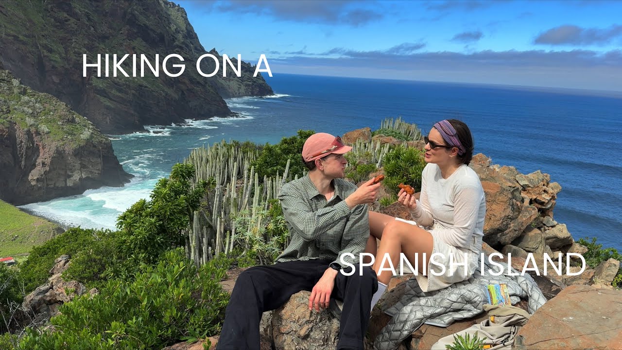 Hiking on a Spanish island 