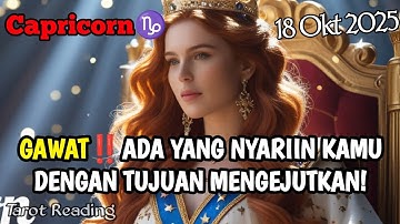 Capricorn♑ GAWAT‼️Ada Yang Nyariin Kamu Dengan Tujuan Mengejutkan Oktober 2025 - Mata Zodiak