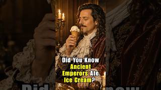 Did You Know Ancient Emperors Ate Ice Cream?