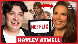 Hayley Atwell On Her "Fantastic" Tomb Raider Anime Series ⛏️ | The Movie Dweeb