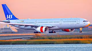 🇺🇸✈️ Scenic Boston Logan Spotting | 20 Minutes of A330, B777, B767 & Coastal Takeoffs (BOS/KBOS)