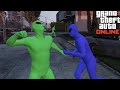 Gta5 green vs purple alien in real life