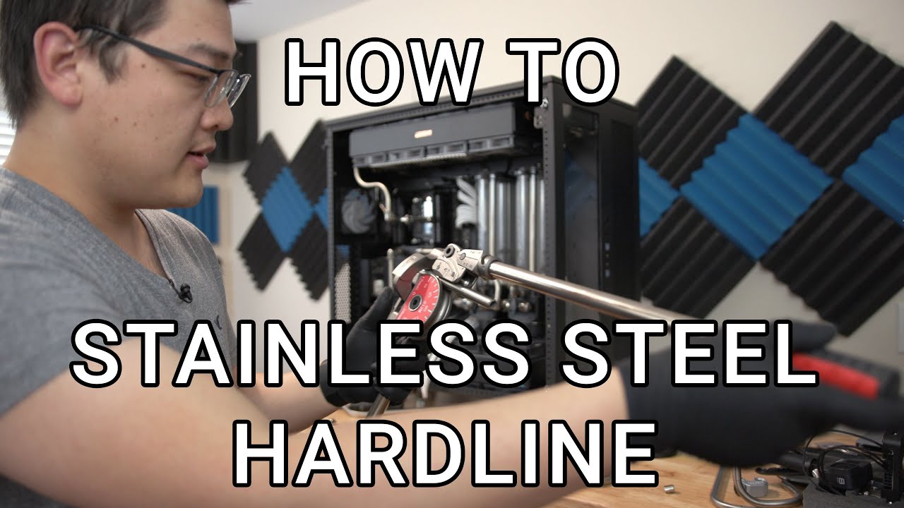 How to Stainless Steel Tube Your Water Cooled PC Cutting & Bending YouTube