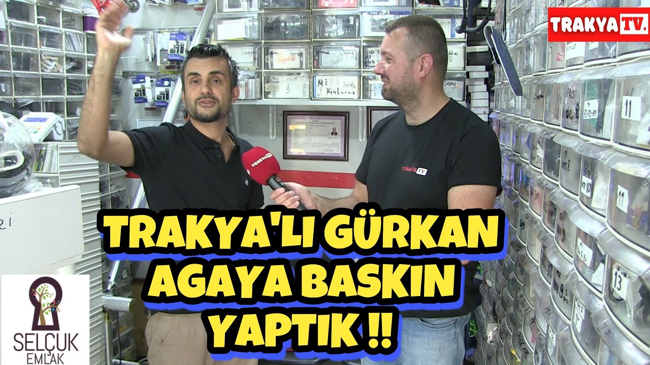 TRAKYALI GÜRKAN AGAMIZI İŞ ÜSTÜNDE YAKALADIK !! GÜRKAN DEMİR