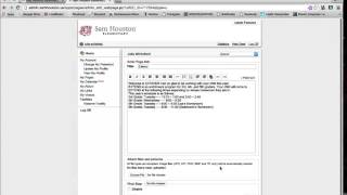 Adding Your First Page
