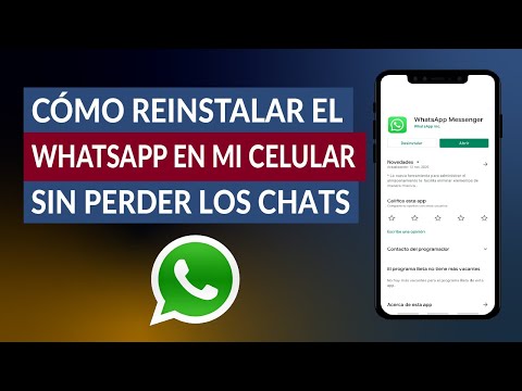 Video: ¿La reinstalación de WhatsApp eliminará el historial de chat?