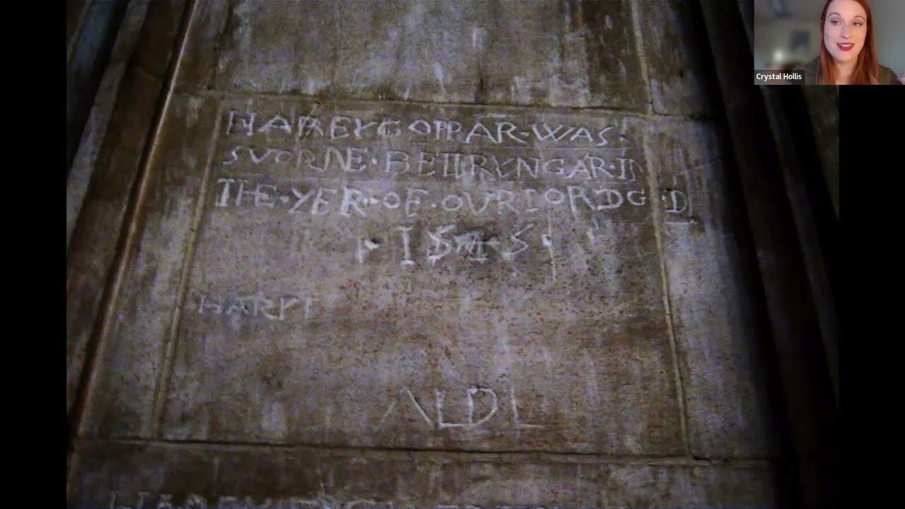 SCA Lecture: Crystal Hollis - 'Reading the Room: What Historic Graffiti Tells Us'