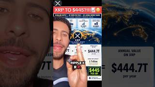 XRP TO $445?!!!📈😳#xrp #xrpcommunity #xrparmy #xrpnews #crypto