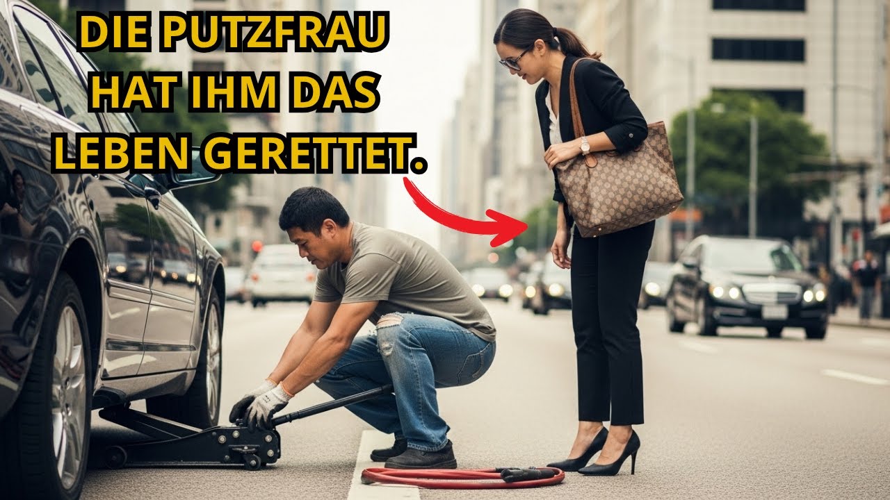 Das Ticken der Uhr fraß sich in Rafaels Gehirn – 9:15 Uhr, noch 45 Minuten bis zum Vorstellungsgespräch seines Lebens. Er bog in die Beirerstraße ein, und da stand sie: eine große Frau mit braunem...