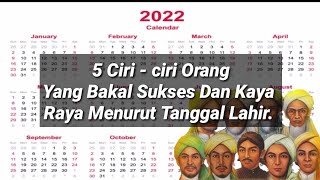 5 Ciri-ciri Orang Yang Bakal Sukses Dan Kaya Raya Menurut Tanggal Lahir, Apakah Kamu Termasuk?