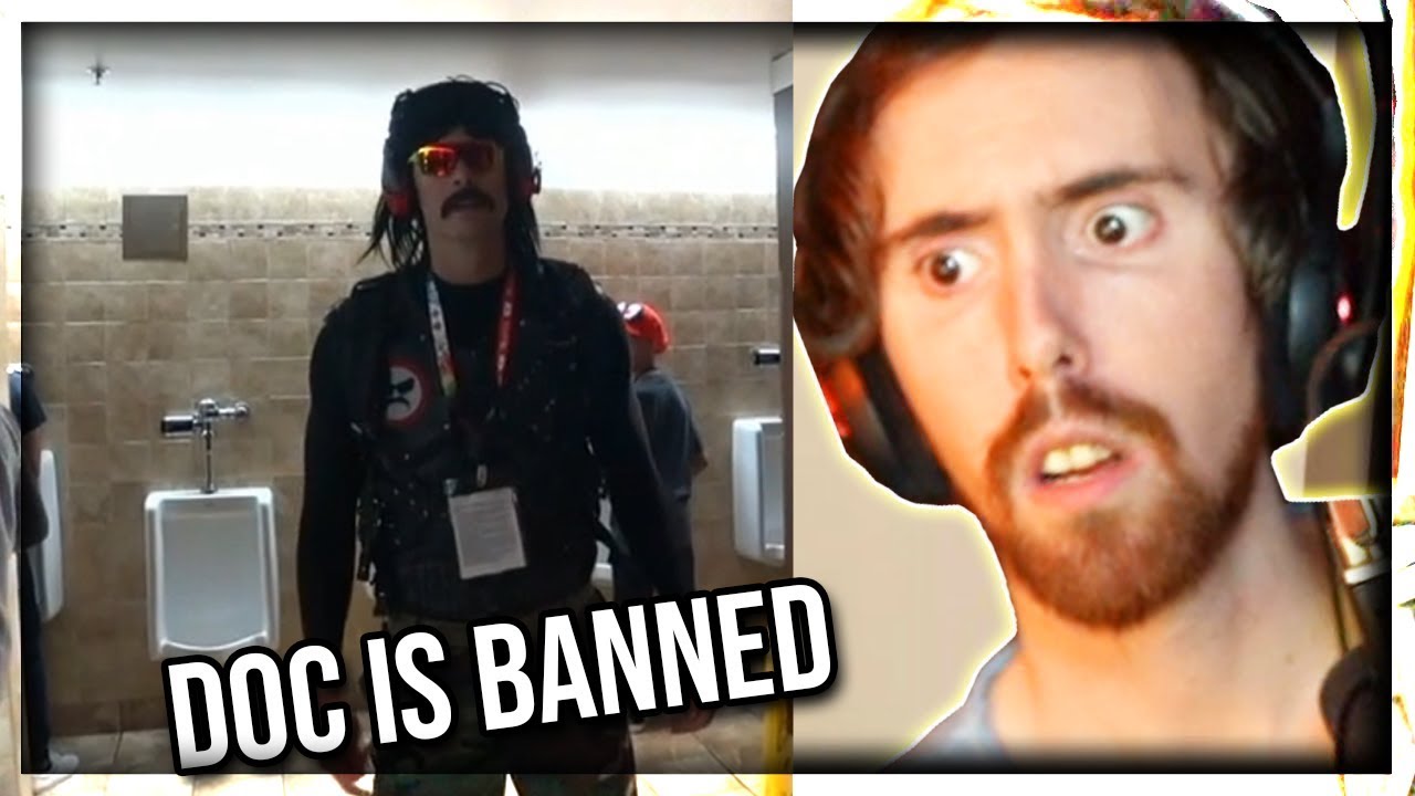 Asmongold Reacts To The DrDisrespect Bathroom Drama (Twitch Ban During E3 2019)
