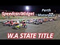 Speedcarmidget wa state title 2024 featuring usa logan seavey perth motorplex