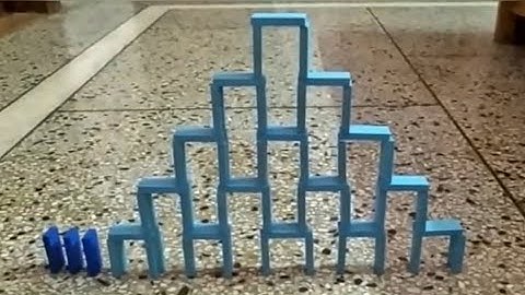 How to make speedwall with dominos || Tutorial for beginners || Domino#3 Squad ||