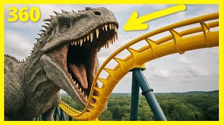 I Built A Jurassic World Exodus Movie 360 Roller Coaster 🦖 Best Jurassic World Evolution 2