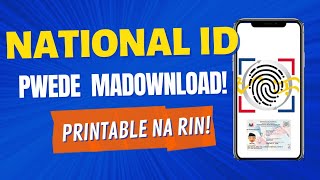 NATIONAL ID, PWEDE NA MADOWNLOAD AT MAPRINT! (DIGITAL PHILIPPINE NATIONAL ID UPDATE 2022) screenshot 5