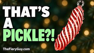 I Made a Candy Cane Christmas Pickle!