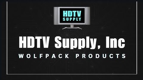WolfPack 4K 30 Hz 8x8 Seamless HDMI Matrix with Timer, Video Wall Splicing & Splitter Modes